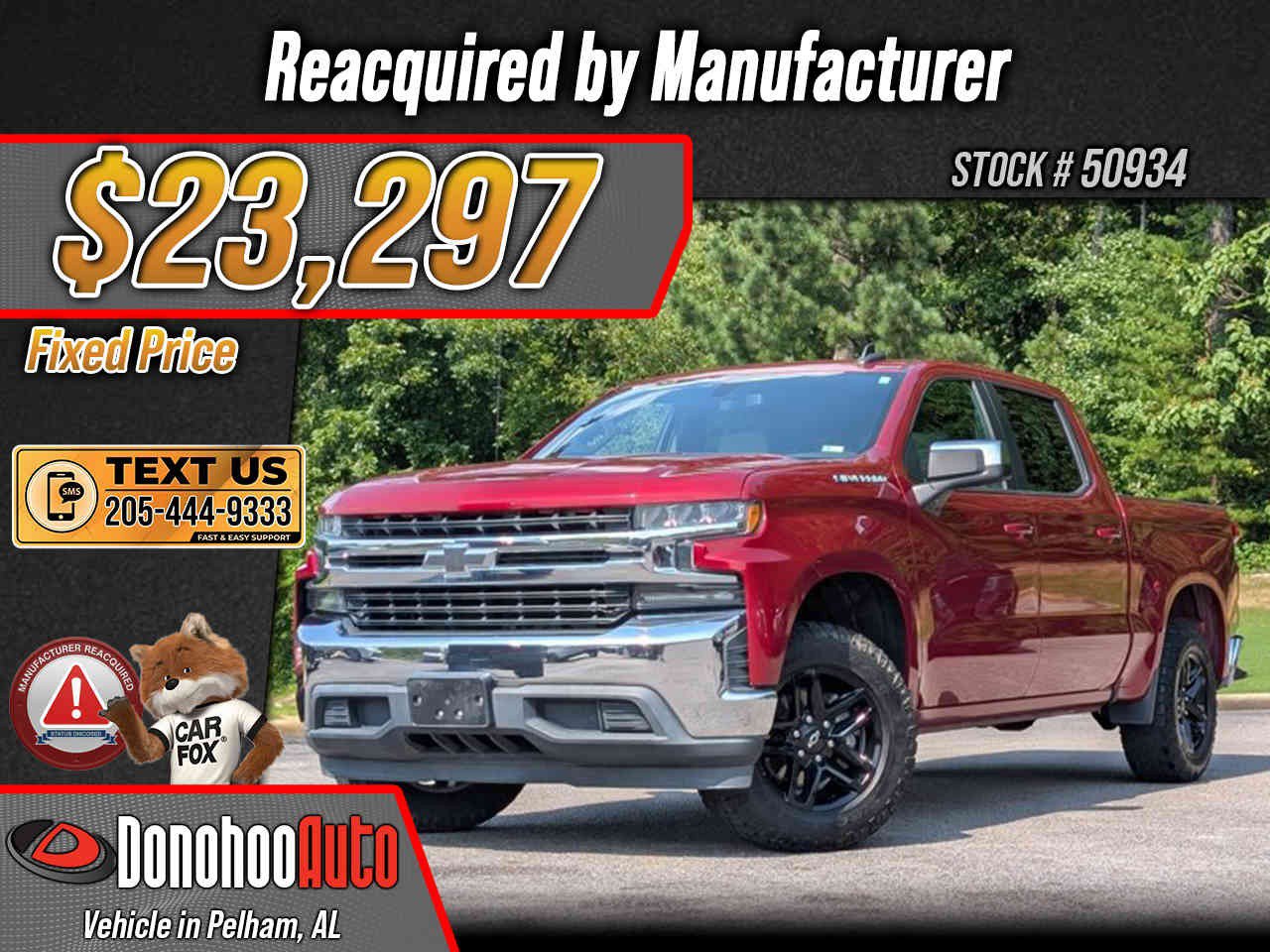 Used 2019 Chevrolet Silverado 1500 LT w/ All-Star Edition RWD image 1