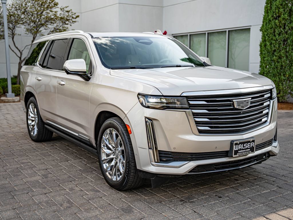 Used 2021 Cadillac Escalade Premium Luxury Platinum w/ Heavy-Duty Trailer Package AWD/4WD image 3