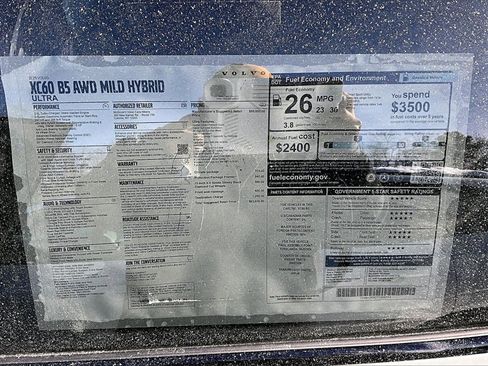 New 2026 Volvo XC60 B5 Ultra w/ Protection Package Premier image 13