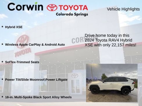 Used 2024 Toyota RAV4 XSE AWD/4WD image 6