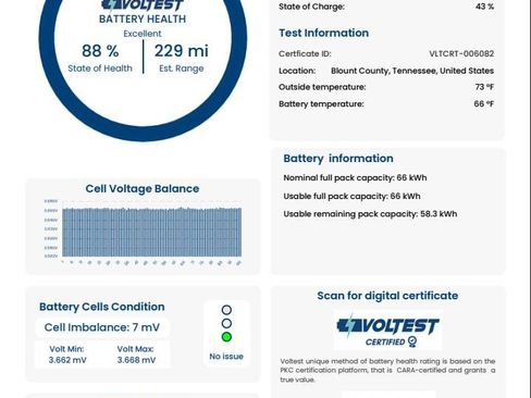 Used 2022 Chevrolet Bolt EUV Premier w/ Sun & Sound Package FWD image 30
