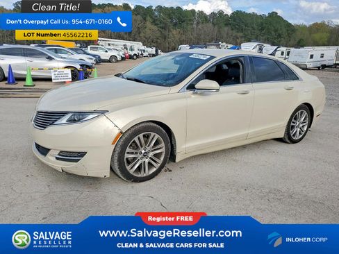 Used 2014 Lincoln MKZ AWD w/ Equipment Group 102A Reserve image 1
