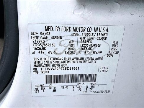 Used 2003 Ford F350 XLT RWD image 30