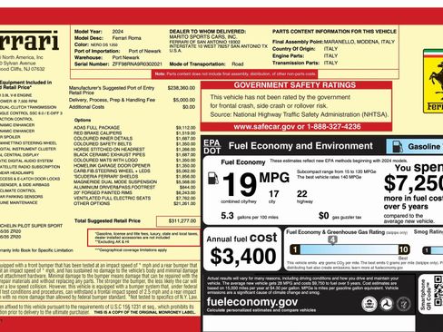 Certified 2024 Ferrari Roma image 26