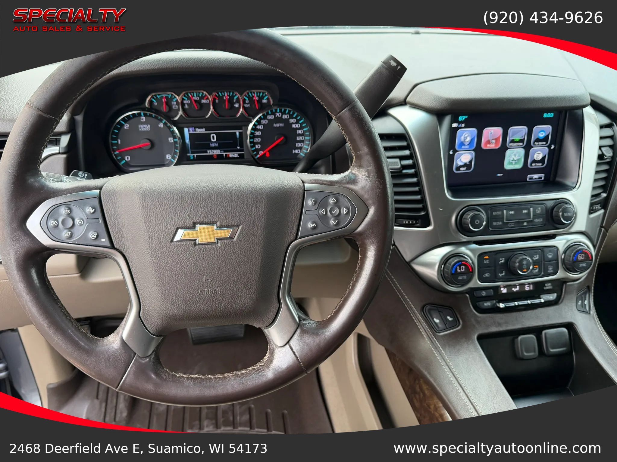 Used 2019 Chevrolet Tahoe LT w/ Luxury Package AWD/4WD image 15