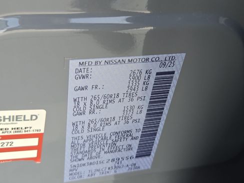 Used 2025 Nissan Pathfinder Rock Creek AWD/4WD image 34