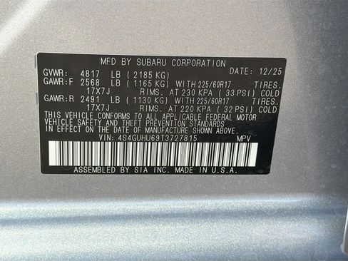 New 2026 Subaru Crosstrek 2.5i Wilderness image 40