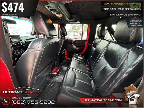 Used 2013 Jeep Wrangler Unlimited Sahara AWD/4WD image 11