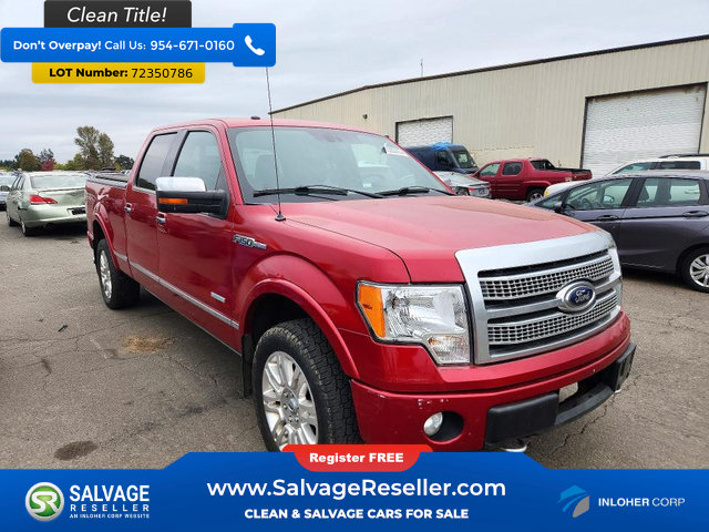 Used 2012 Ford F150 Platinum AWD/4WD image 5