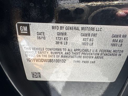 Used 2011 Chevrolet Corvette Grand Sport w/ Preferred Equipment Group RWD image 16