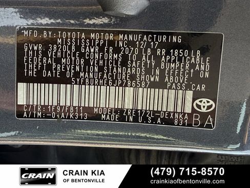 Used 2018 Toyota Corolla LE image 33