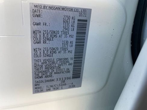 Used 2022 INFINITI QX60 Autograph image 34