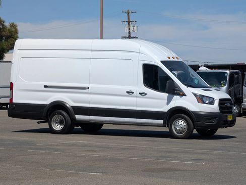 Used 2020 Ford Transit 350 148 High Roof Extended DRW w/ Load Area Protection Package RWD image 1