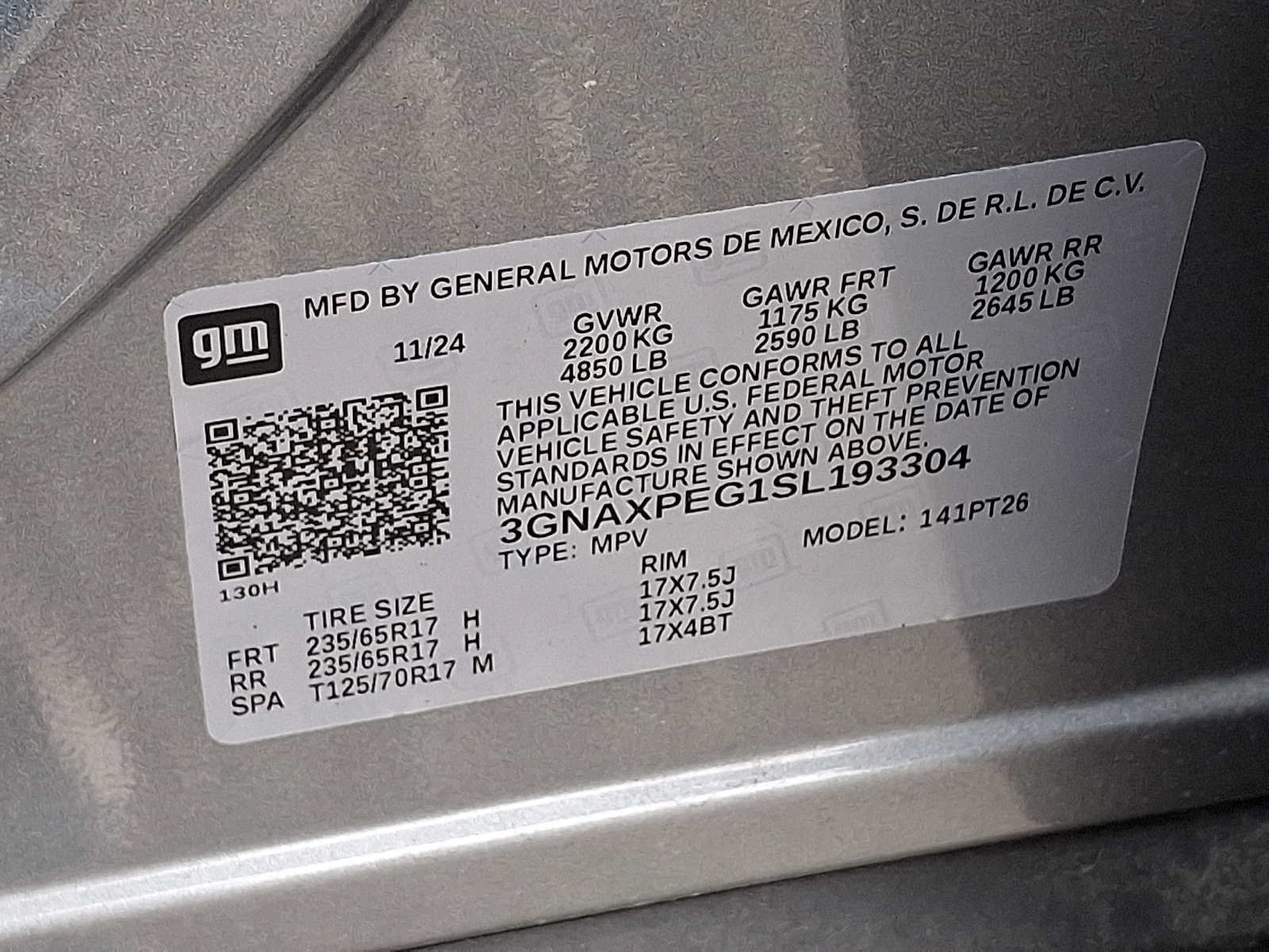 Certified 2025 Chevrolet Equinox LT AWD/4WD image 26