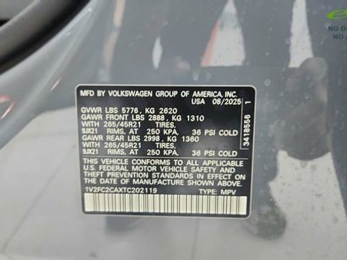Used 2026 Volkswagen Atlas Cross Sport SEL Premium R-Line AWD/4WD image 65