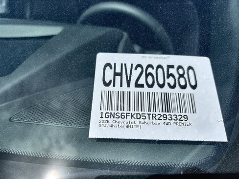 New 2026 Chevrolet Suburban Premier AWD/4WD image 38