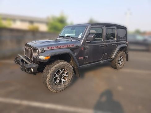 Used 2022 Jeep Wrangler Unlimited Rubicon w/ LED Lighting Group AWD/4WD image 3