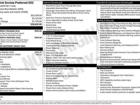 New 2026 Buick Envista Sport Touring w/ Convenience I Package FWD image 4