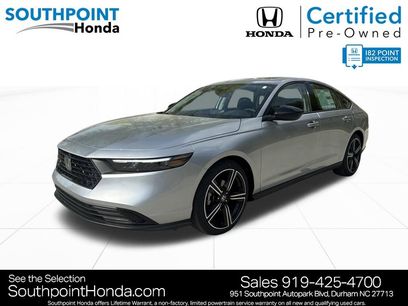Certified 2026 Honda Accord SE
