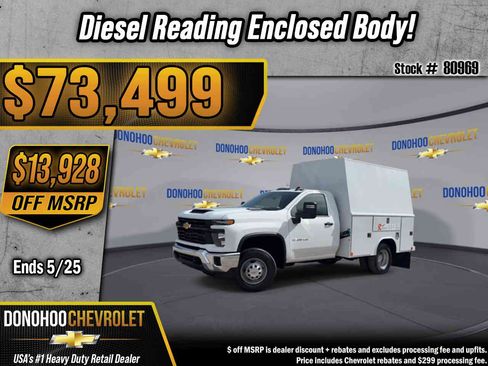 New 2025 Chevrolet Silverado 3500 W/T w/ WT Convenience Package AWD/4WD image 1