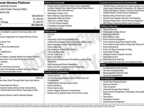 Used 2024 Nissan Murano Platinum image 2