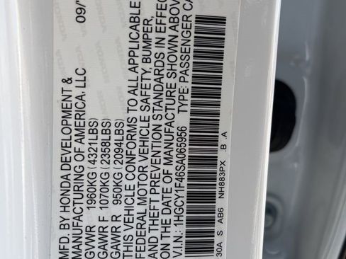 New 2025 Honda Accord SE image 5