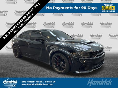 Used 2023 Dodge Charger SRT Hellcat w/ SRT Black Package RWD image 1
