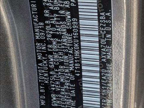 Used 2019 Toyota Camry SE image 24