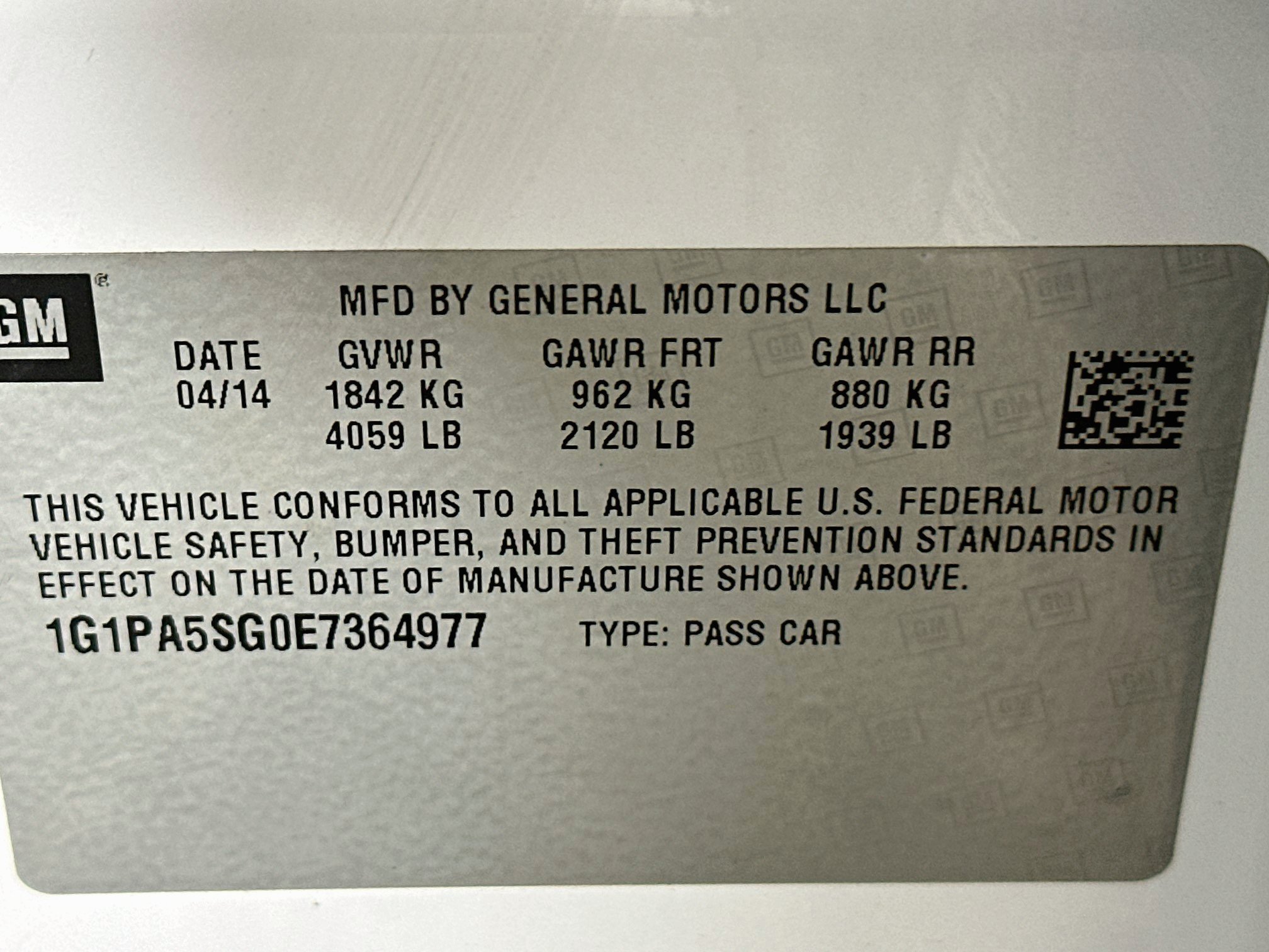 Used 2014 Chevrolet Cruze LS FWD image 12