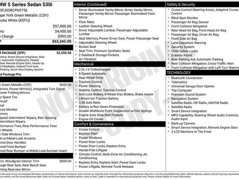 Used 2024 BMW 530i w/ Premium Package RWD image 1