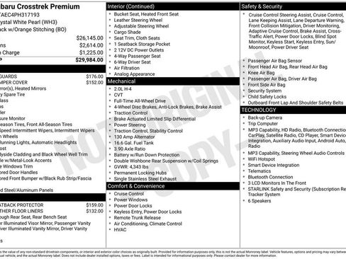 Certified 2023 Subaru Crosstrek 2.0i Premium image 24