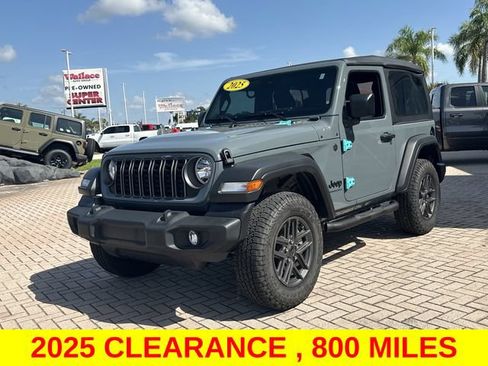 Certified 2025 Jeep Wrangler Sport AWD/4WD image 3