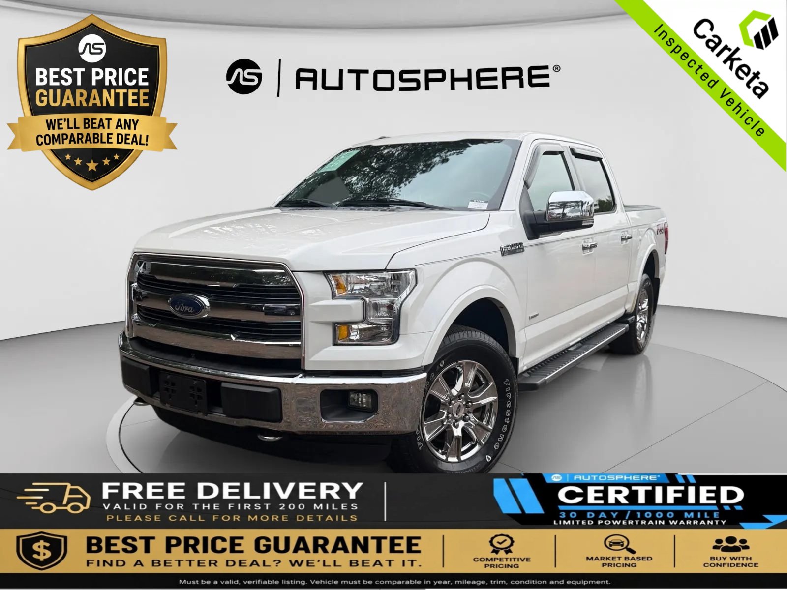 Used 2016 Ford F150 Lariat AWD/4WD image 1