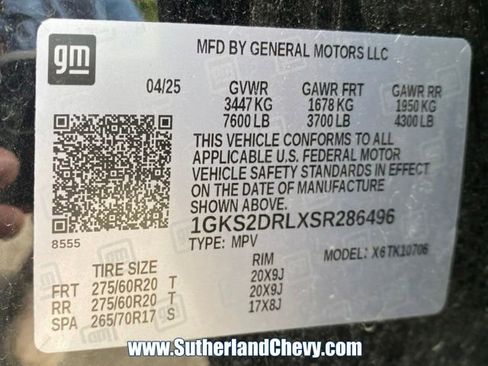 Used 2025 GMC Yukon Denali AWD/4WD image 57