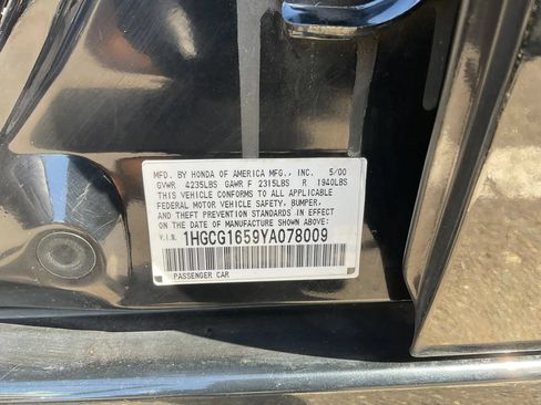 Used 2000 Honda Accord EX image 24
