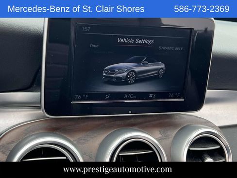 Used 2017 Mercedes-Benz C 300 4MATIC Cabriolet image 23