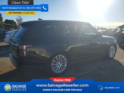 Used 2018 Land Rover Range Rover HSE AWD/4WD image 4