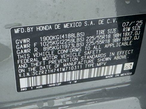 Certified 2026 Honda HR-V EX-L image 39