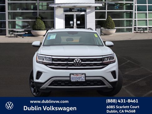 Certified 2021 Volkswagen Atlas S image 2