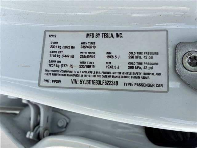 Used 2020 Tesla Model 3 Long Range AWD/4WD image 19