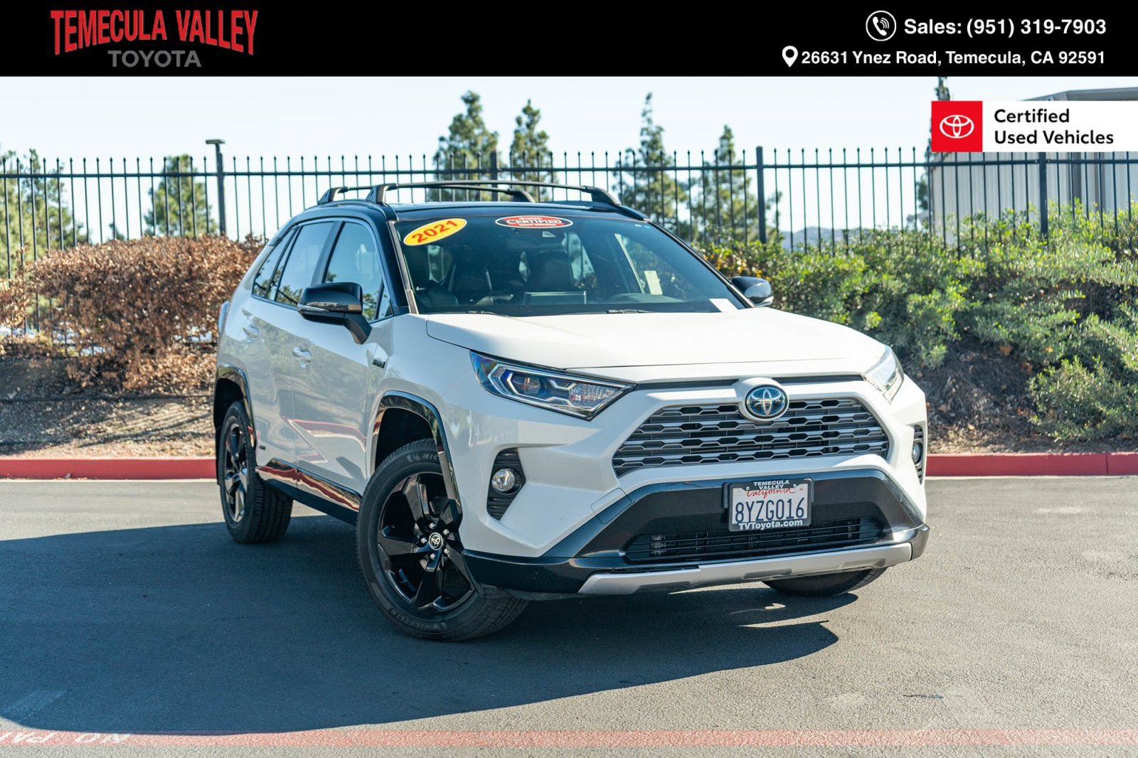 Certified 2021 Toyota RAV4 XSE w/ XSE Grade Weather Package AWD/4WD image 1