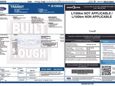 Used 2024 Ford Transit 350 XLT AWD/4WD image 32