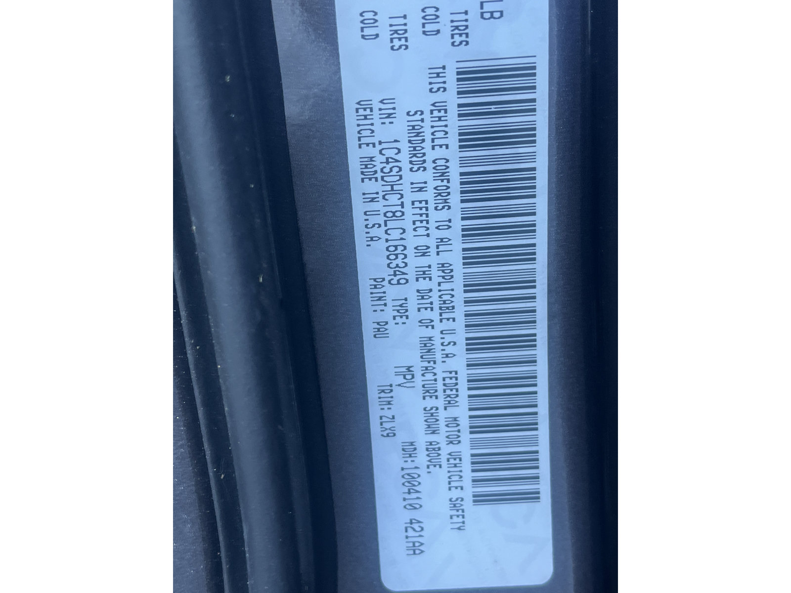 Used 2020 Dodge Durango R/T w/ Blacktop Package RWD image 8