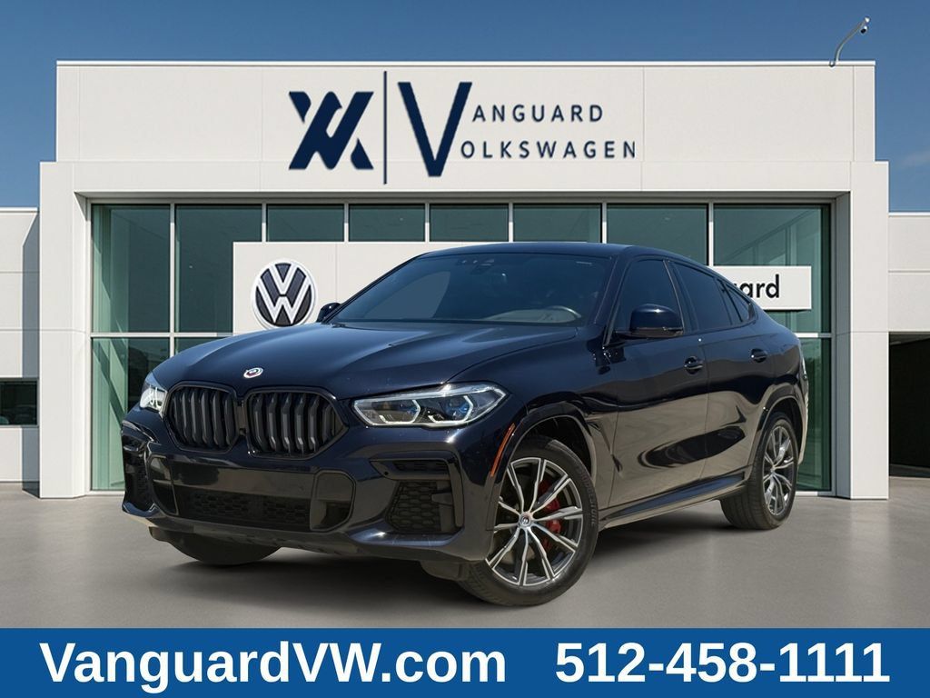 Used 2023 BMW X6 M50i w/ Executive Package AWD/4WD image 1