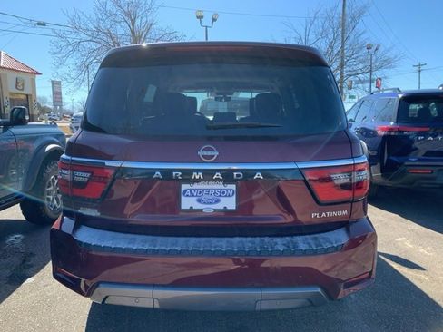 Used 2022 Nissan Armada Platinum w/ Captain's Chairs Package image 3