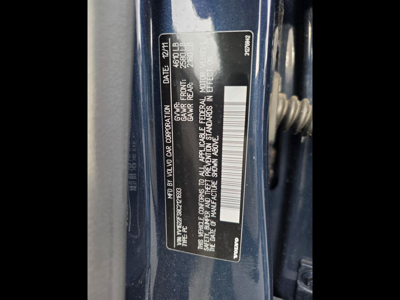 Used 2012 Volvo S60 T5 w/ Multimedia Pkg FWD image 37