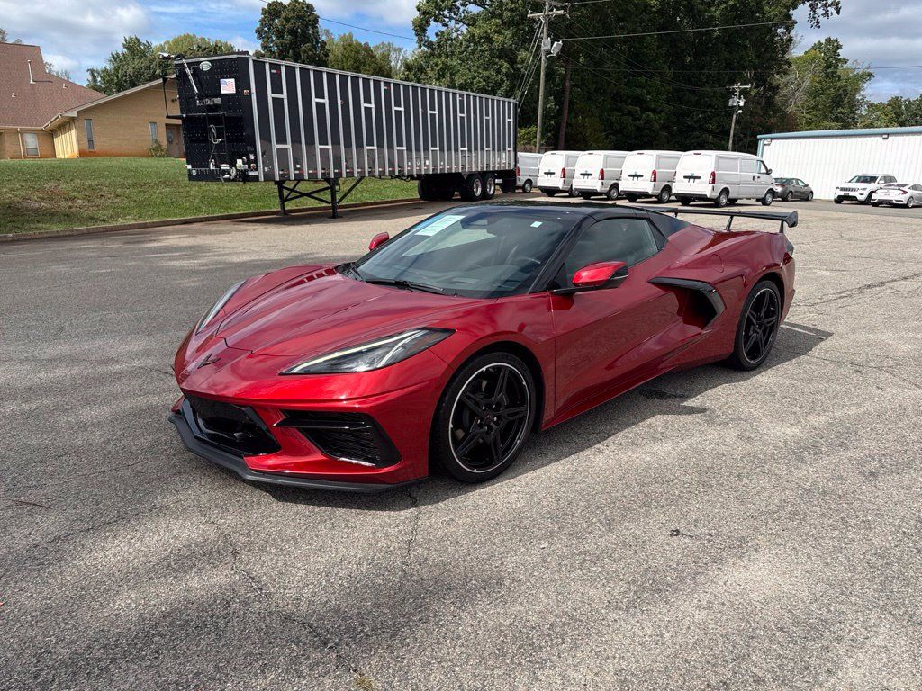 Used 2024 Chevrolet Corvette Stingray Preferred Conv w/ Stealth Interior Trim Package RWD image 1