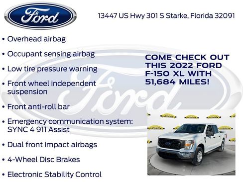 Certified 2022 Ford F150 XL w/ Trailer Tow Package image 32