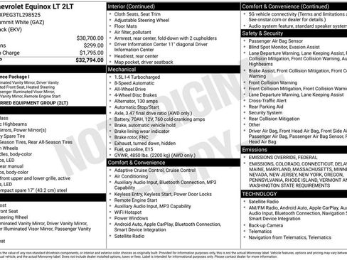 New 2026 Chevrolet Equinox LT image 27