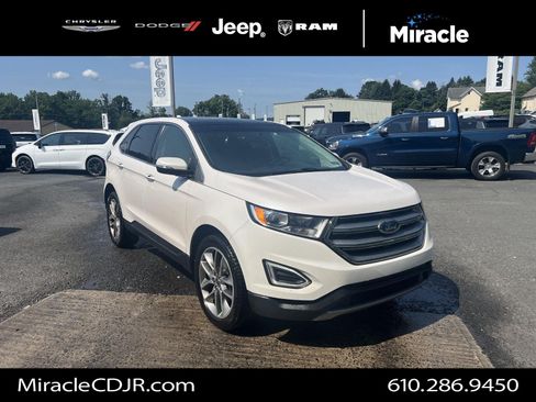 Used 2017 Ford Edge Titanium w/ Equipment Group 301A AWD/4WD image 1